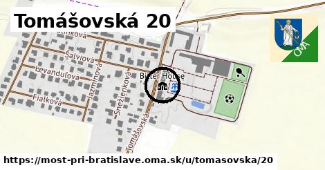 Tomášovská 20, Most pri Bratislave