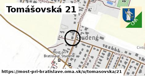 Tomášovská 21, Most pri Bratislave