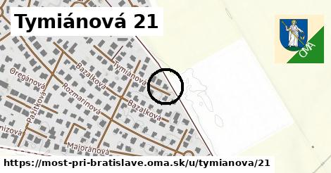 Tymiánová 21, Most pri Bratislave