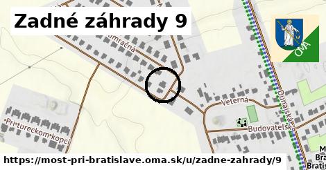 Zadné záhrady 9, Most pri Bratislave