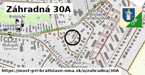 Záhradná 30A, Most pri Bratislave