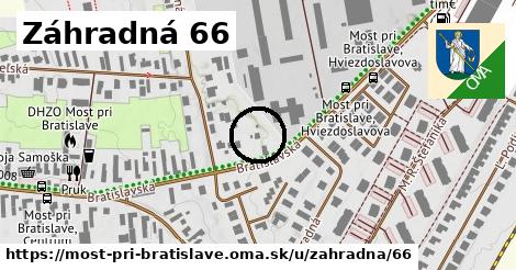 Záhradná 66, Most pri Bratislave