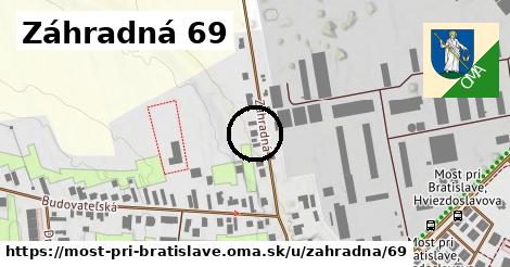 Záhradná 69, Most pri Bratislave