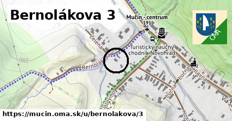 Bernolákova 3, Mučín