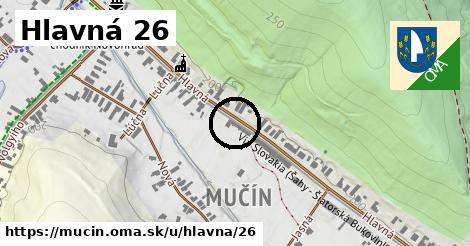 Hlavná 26, Mučín