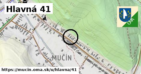 Hlavná 41, Mučín