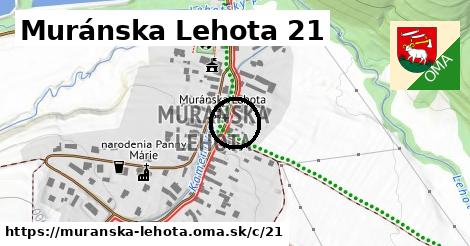 Muránska Lehota <span class="supisne">21</span>