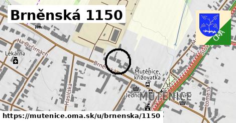 Brněnská 1150, Mutěnice