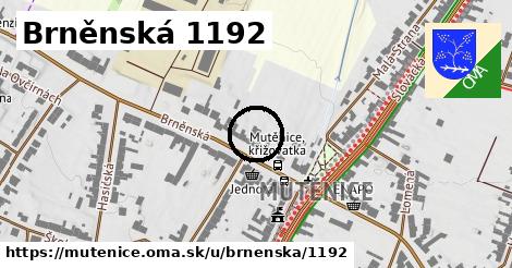 Brněnská 1192, Mutěnice