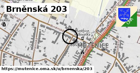 Brněnská 203, Mutěnice