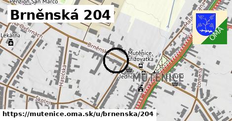 Brněnská 204, Mutěnice