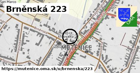 Brněnská 223, Mutěnice