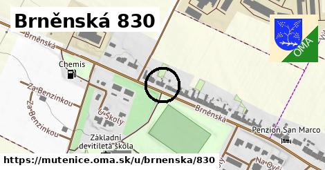 Brněnská 830, Mutěnice