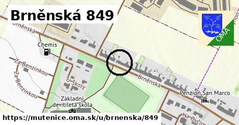 Brněnská 849, Mutěnice