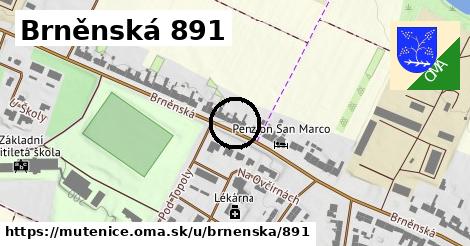 Brněnská 891, Mutěnice