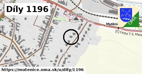 Díly 1196, Mutěnice