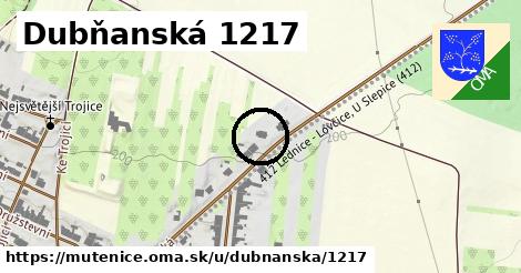 Dubňanská 1217, Mutěnice