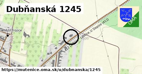 Dubňanská 1245, Mutěnice