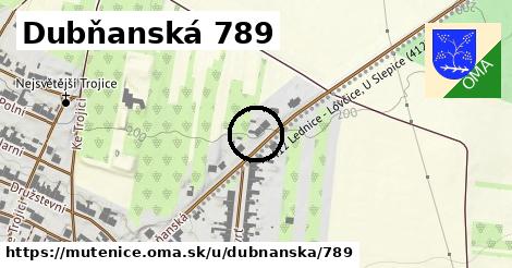 Dubňanská 789, Mutěnice