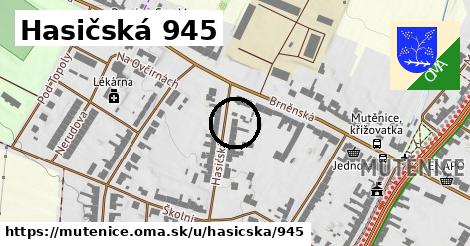 Hasičská 945, Mutěnice