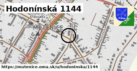 Hodonínská 1144, Mutěnice