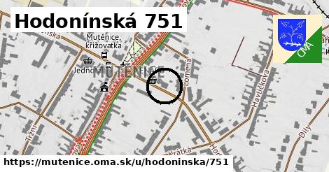 Hodonínská 751, Mutěnice