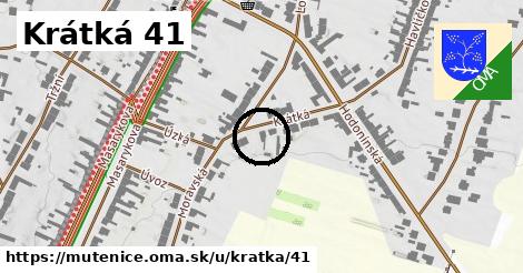 Krátká 41, Mutěnice