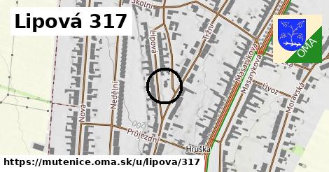 Lipová 317, Mutěnice