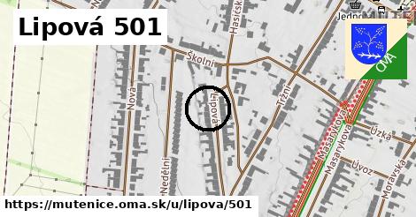 Lipová 501, Mutěnice