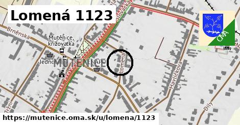 Lomená 1123, Mutěnice