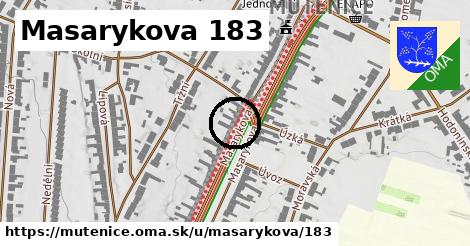 Masarykova 183, Mutěnice