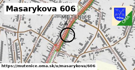 Masarykova 606, Mutěnice