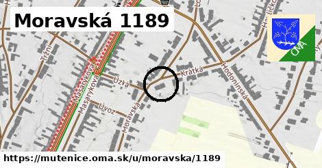 Moravská 1189, Mutěnice