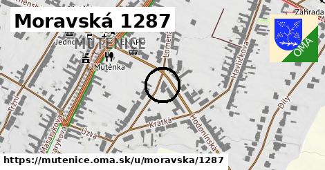 Moravská 1287, Mutěnice