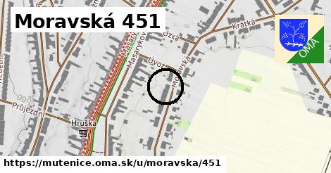 Moravská 451, Mutěnice