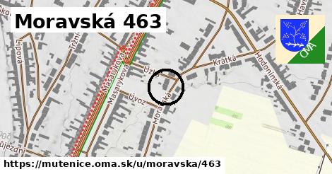 Moravská 463, Mutěnice