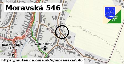 Moravská 546, Mutěnice