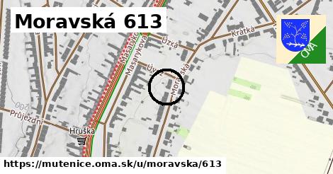 Moravská 613, Mutěnice