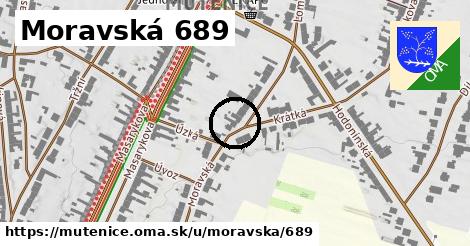 Moravská 689, Mutěnice