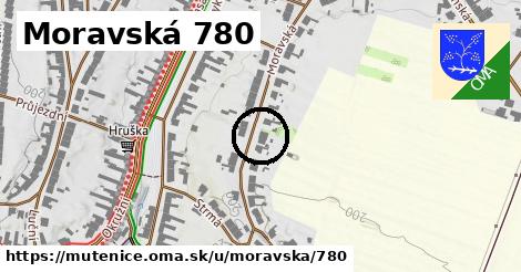 Moravská 780, Mutěnice