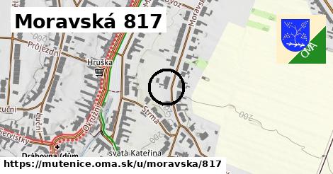 Moravská 817, Mutěnice