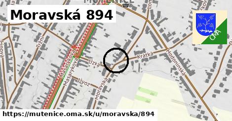 Moravská 894, Mutěnice