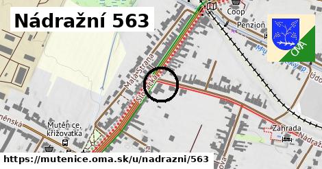 Nádražní 563, Mutěnice