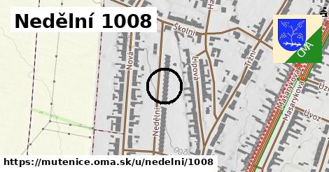 Nedělní 1008, Mutěnice