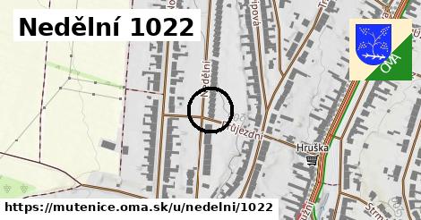 Nedělní 1022, Mutěnice