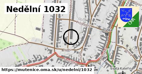 Nedělní 1032, Mutěnice
