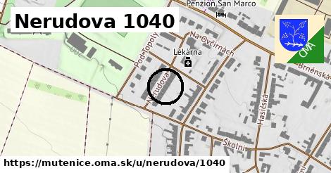 Nerudova 1040, Mutěnice