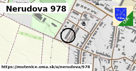 Nerudova 978, Mutěnice