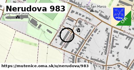 Nerudova 983, Mutěnice