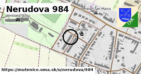 Nerudova 984, Mutěnice